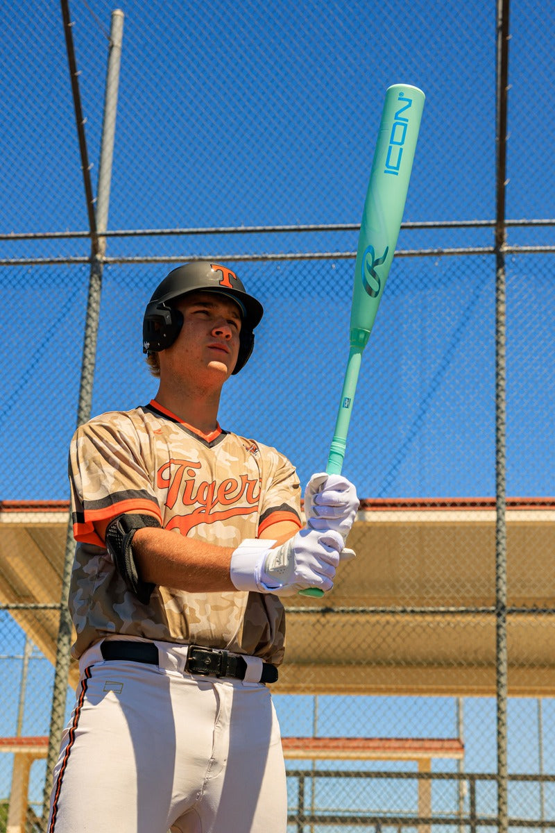 The 2026 Rawlings Icon Baseball Bat Lineup – BBCOR, USSSA & USA Models in Cool Mint