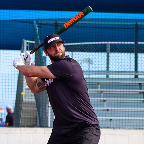 2023 Worth Bigfoot XXL 12.75" 2PC USSSA Slowpitch Softball Bat WSU3BFX - Smash It Sports