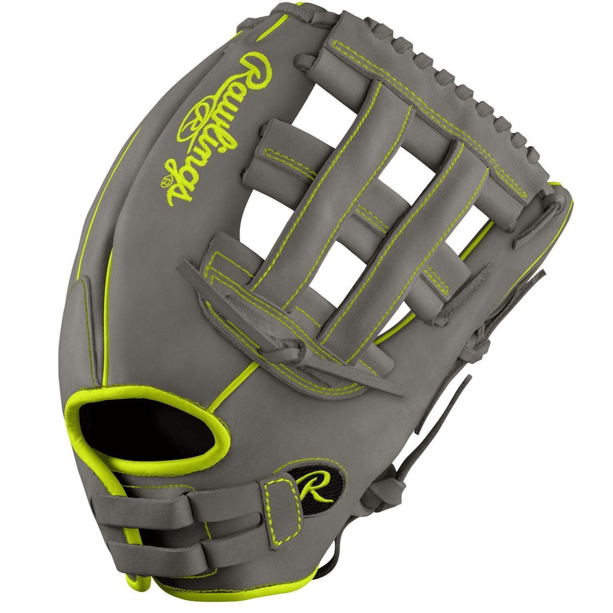 Gant Softball Rawlings RSGXL 14" - Cuir, Poche Profonde, Main Droite - Occasion