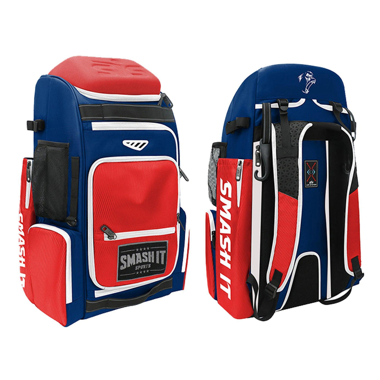 2025 Smash Ops Guerrilla Bat Pack - Red/Navy - Smash It Sports