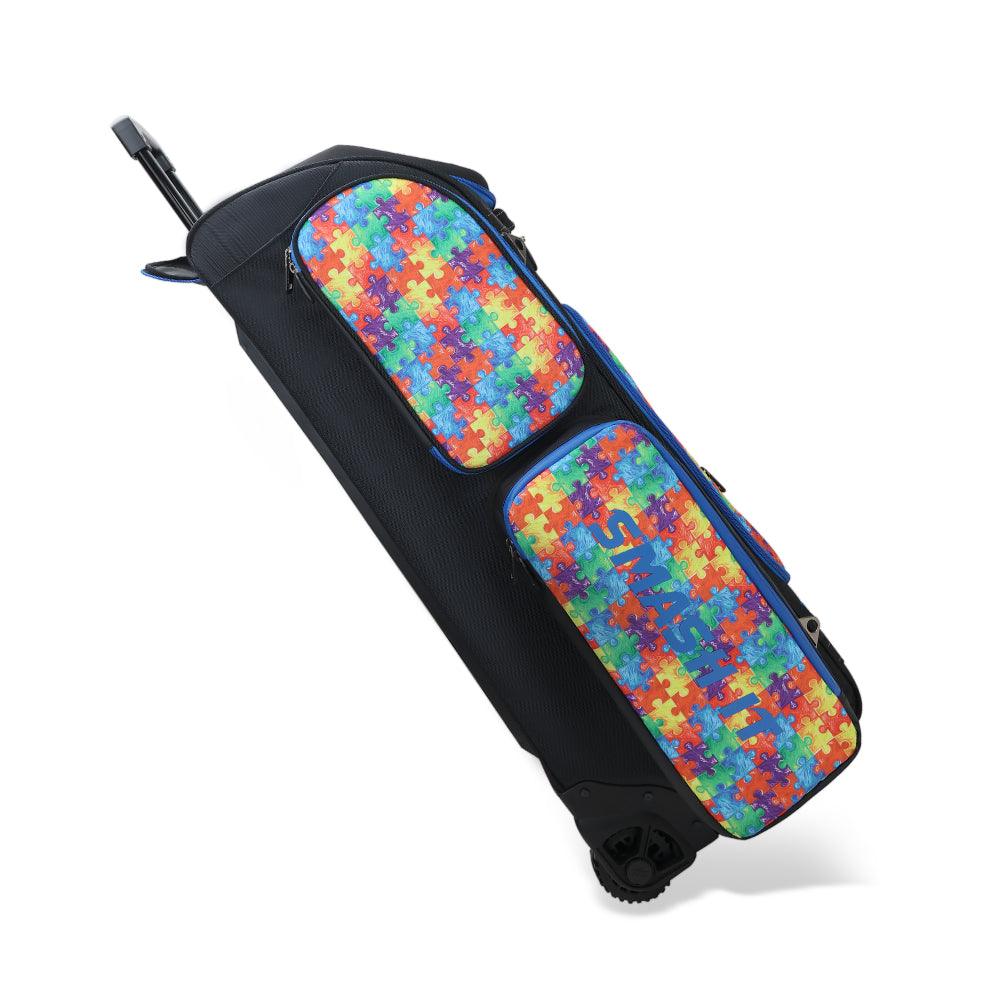 2025 Smash Ops Guerrilla V4 Roller Bag - Autism Awareness - Smash It Sports