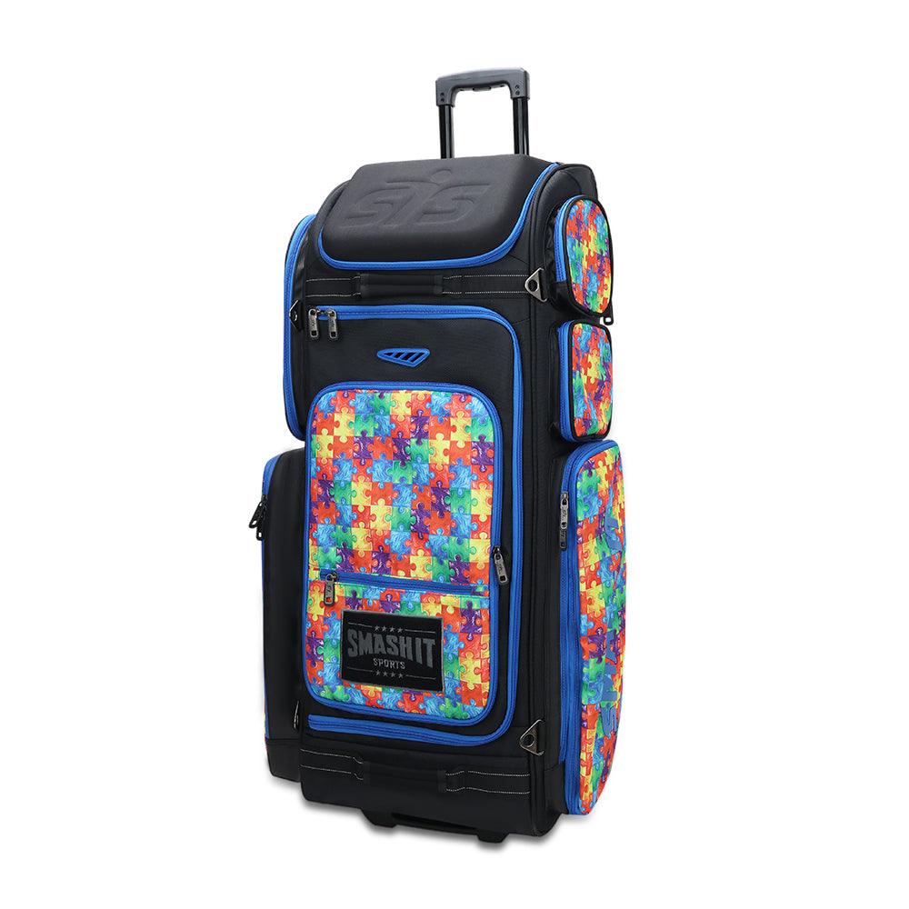2025 Smash Ops Guerrilla V4 Roller Bag - Autism Awareness - Smash It Sports