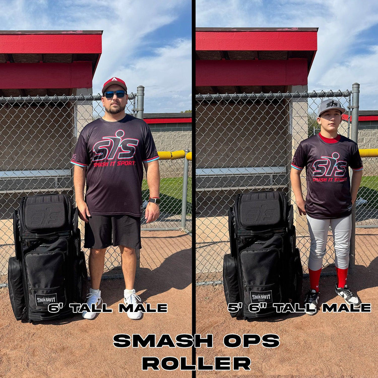 2025 Smash Ops Guerrilla V4 Roller Bag - Autism Awareness - Smash It Sports