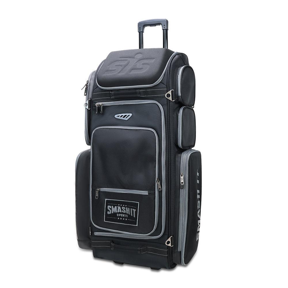 2025 Smash Ops Guerrilla V4 Roller Bag - Black/Charcoal - Smash It Sports