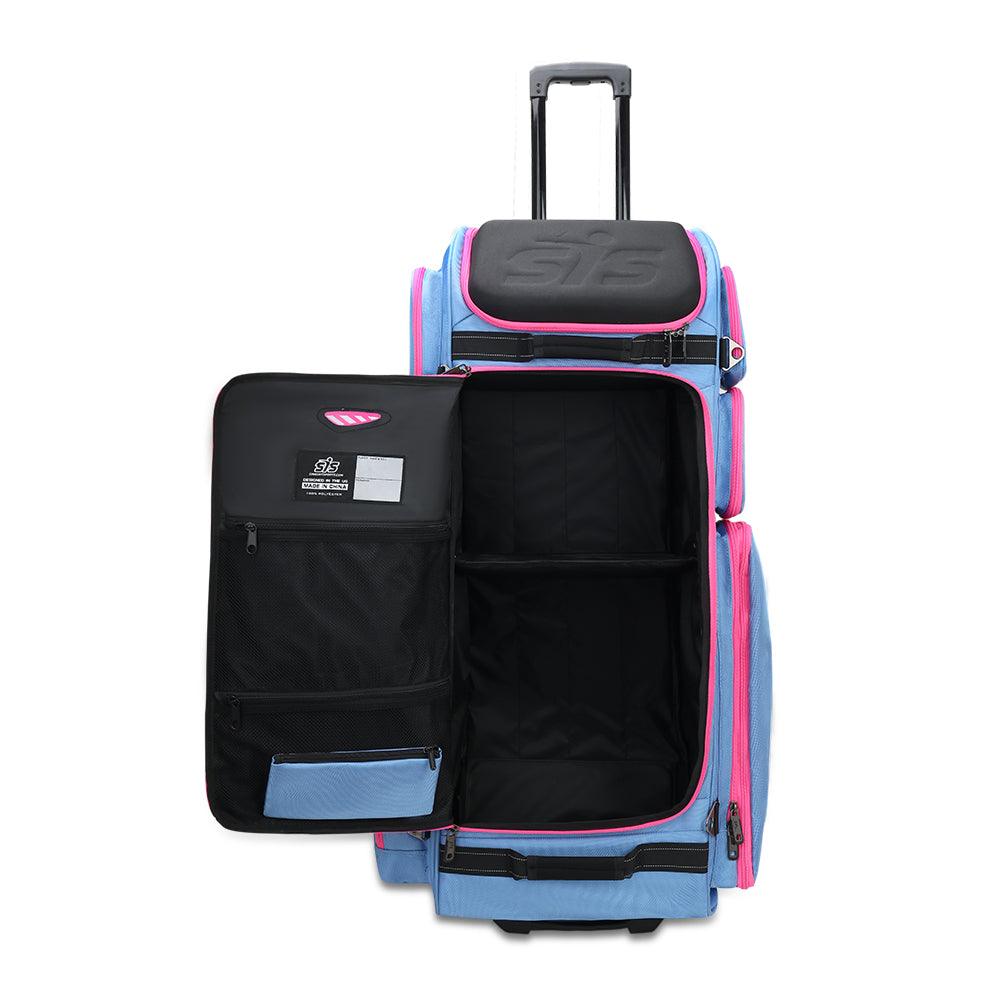 2025 Smash Ops Guerrilla V4 Roller Bag - Carolina/Pink - Smash It Sports