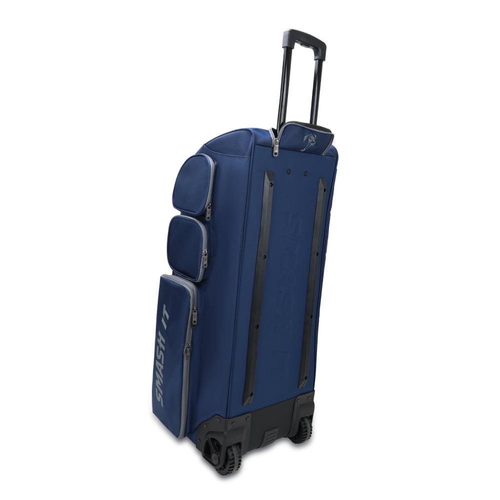 2025 Smash Ops Guerrilla V4 Roller Bag - Navy/Grey - Smash It Sports
