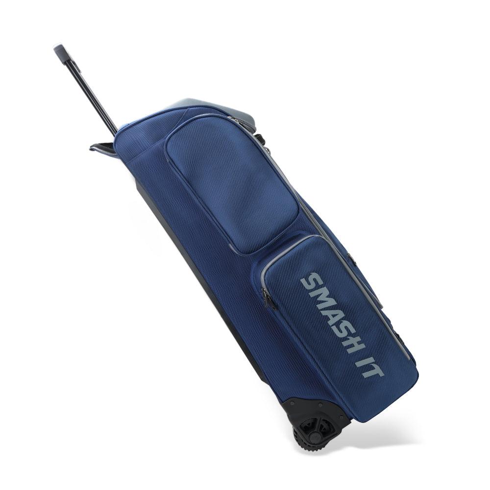 2025 Smash Ops Guerrilla V4 Roller Bag - Navy/Grey - Smash It Sports