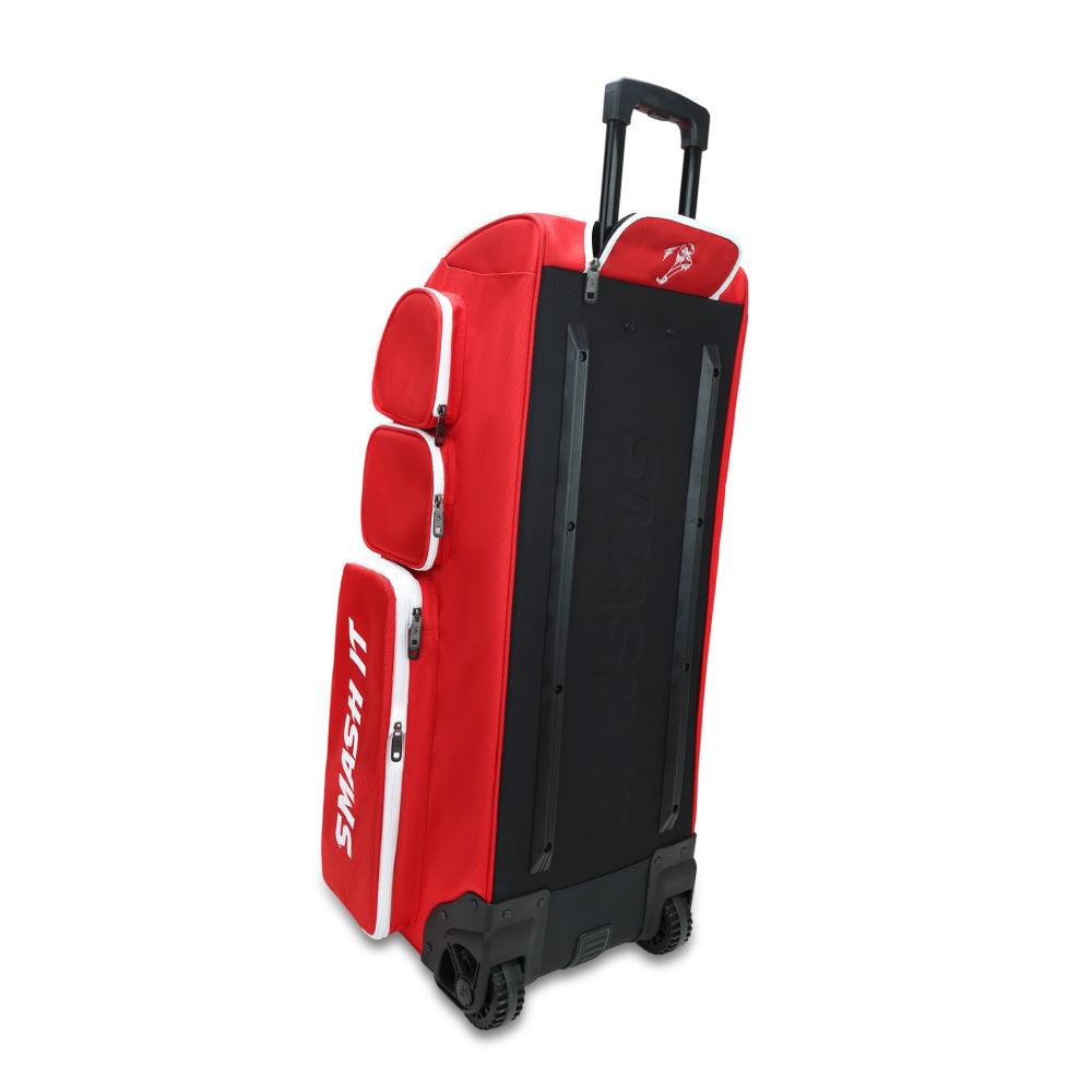 2025 Smash Ops Guerrilla V4 Roller Bag - Red/White - Smash It Sports