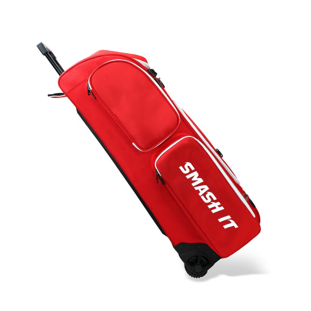 2025 Smash Ops Guerrilla V4 Roller Bag - Red/White - Smash It Sports