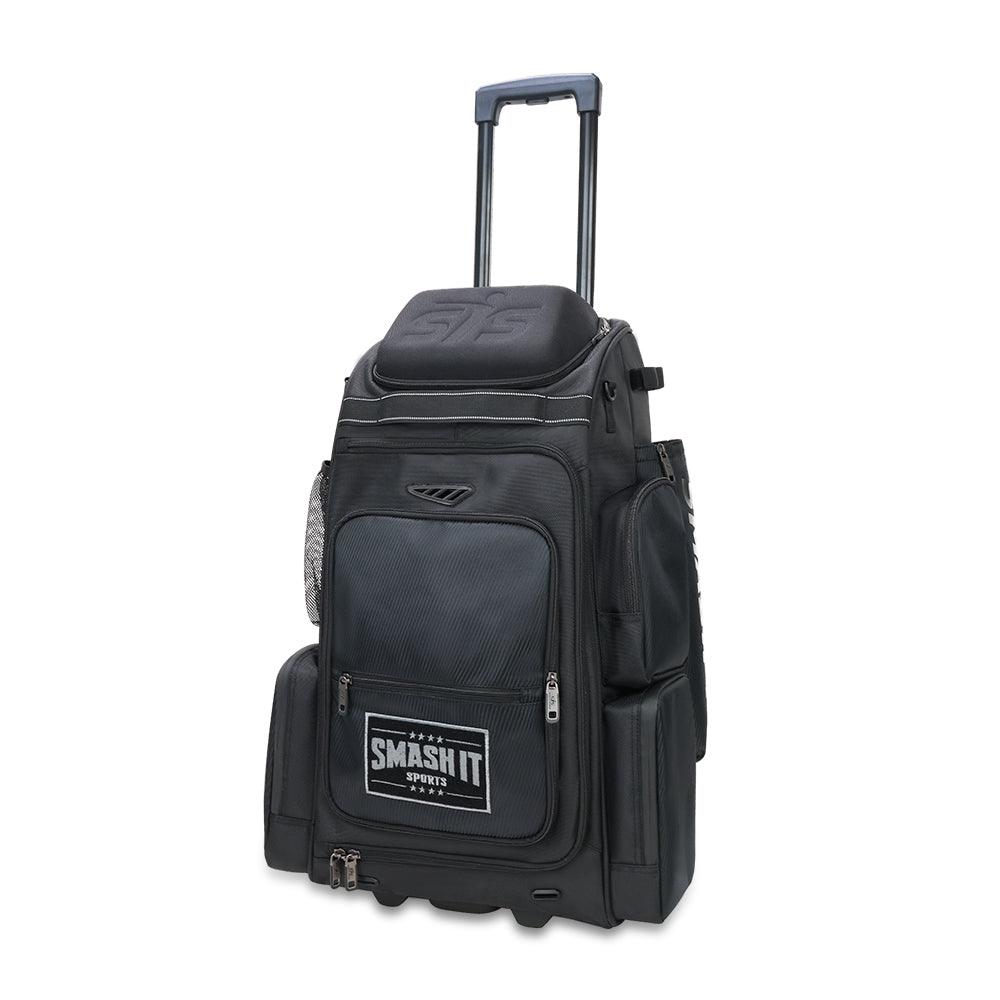 2025 Smash Ops Lil’ Guerrilla Hybrid Roller/Bat Pack Bag - Blackout - Smash It Sports