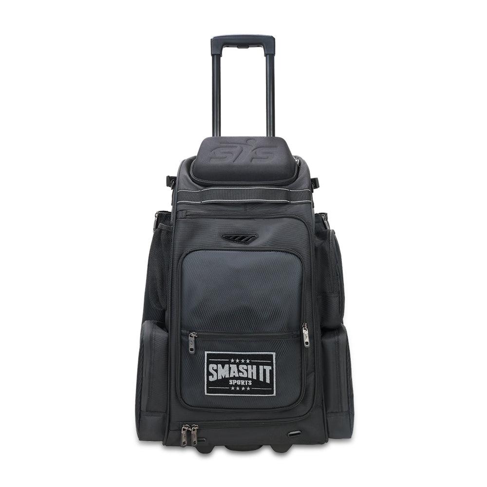 2025 Smash Ops Lil’ Guerrilla Hybrid Roller/Bat Pack Bag - Blackout - Smash It Sports