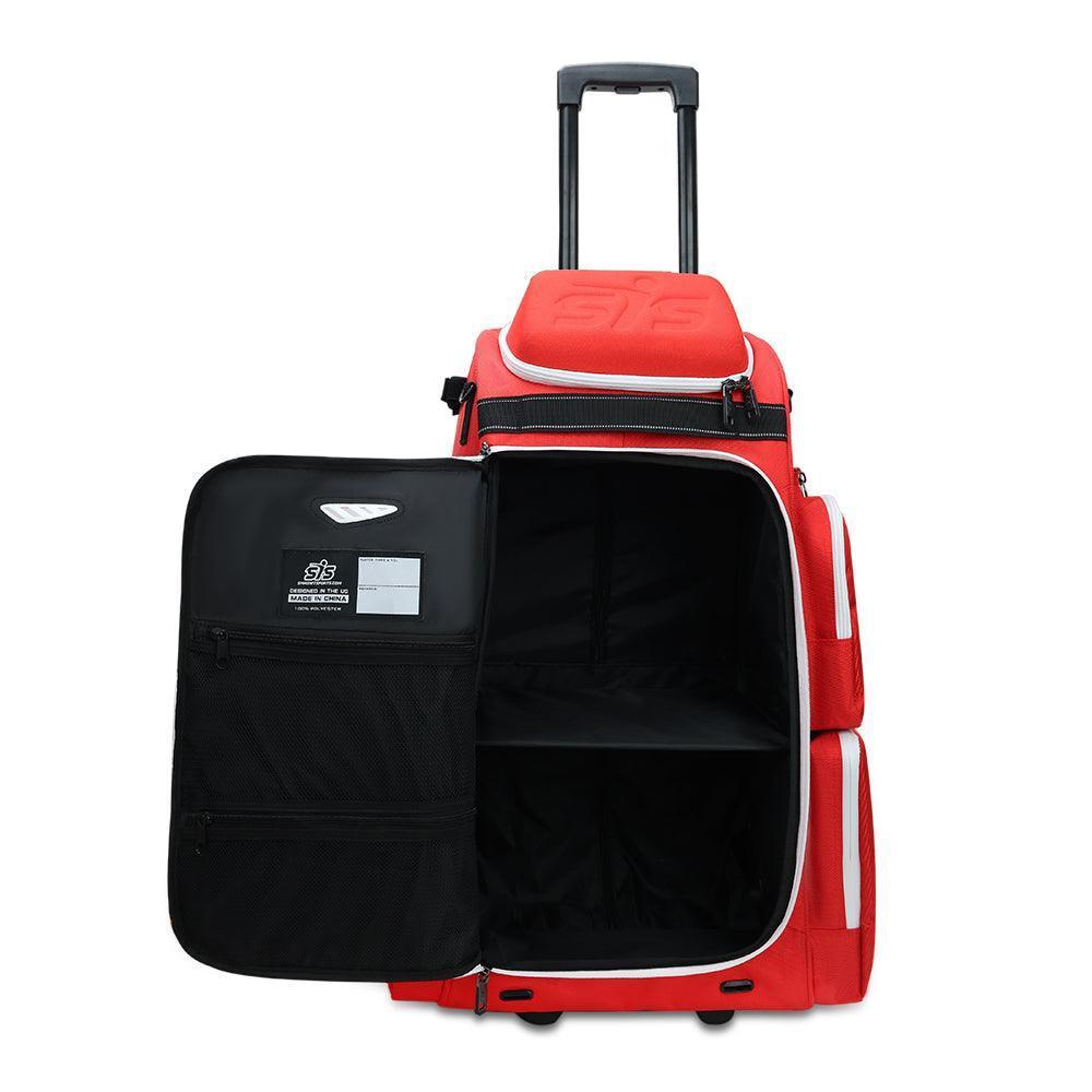 2025 Smash Ops Lil’ Guerrilla Hybrid Roller/Bat Pack Bag - Red/White - Smash It Sports