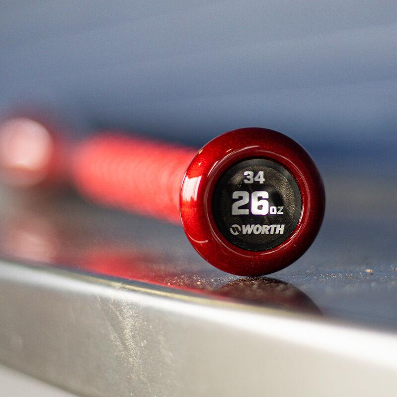 2025 Worth Bedlam - Phil Matte Balanced 1-Piece USSSA Slowpitch Softball Bat WSU5PMB1B - Smash It Sports