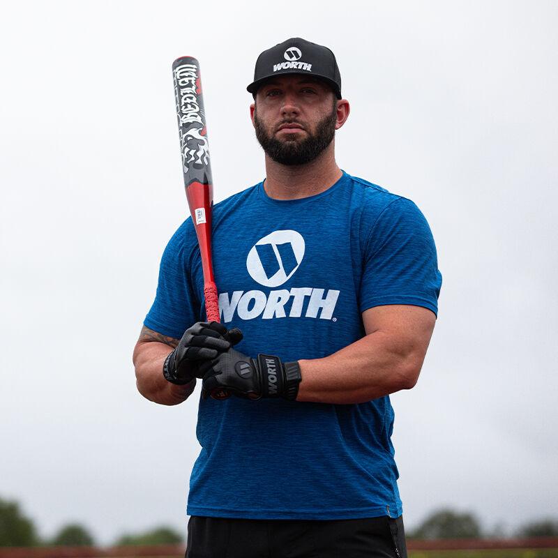 2025 Worth Bedlam - Phil Matte Balanced 1-Piece USSSA Slowpitch Softball Bat WSU5PMB1B - Smash It Sports