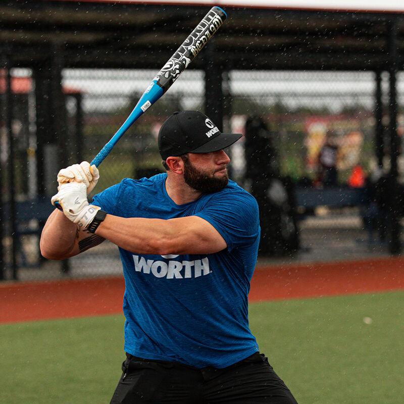 2025 Worth Bedlam - Phil Matte XL 1-Piece USSSA Slowpitch Softball Bat WSU5PMB1L - Smash It Sports