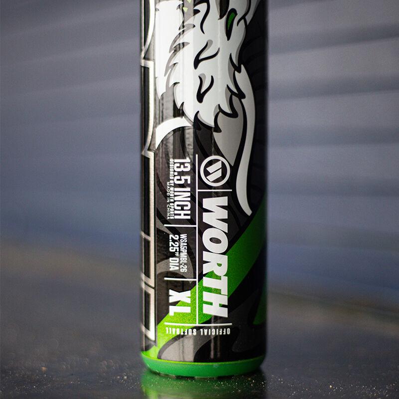 2025 Worth Bedlam - Phil Matte XL ASA/USA Slowpitch Softball Bat WSA5PMBL - Smash It Sports