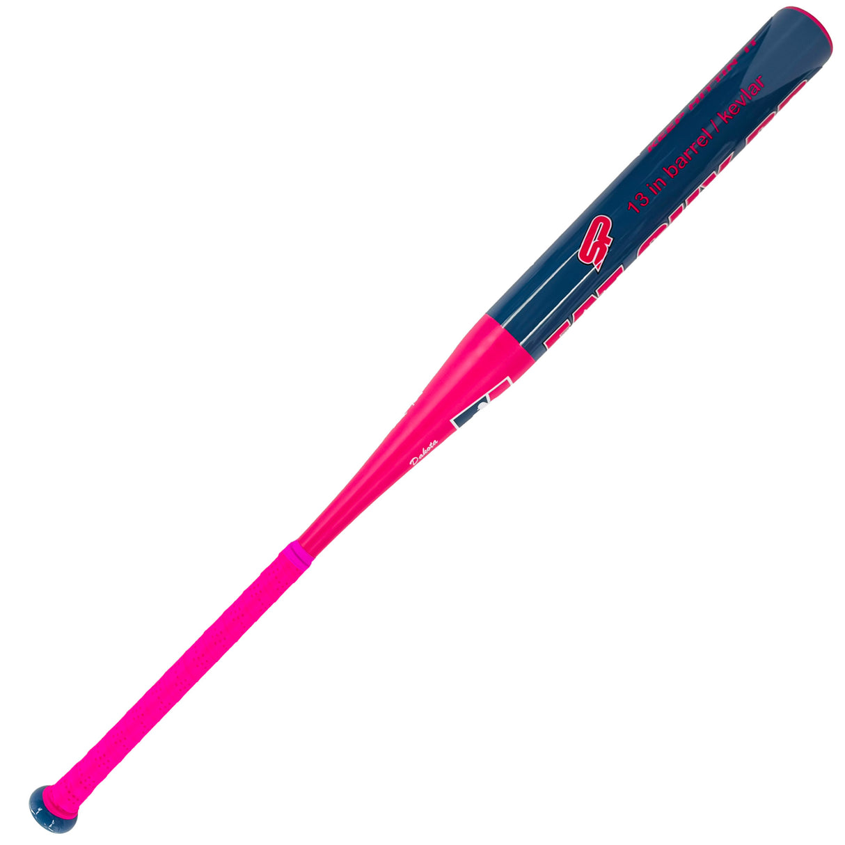 2025 Short Porch Fat Guy BP Loaded USSSA Slowpitch Softball Bat - Pink/Charcoal