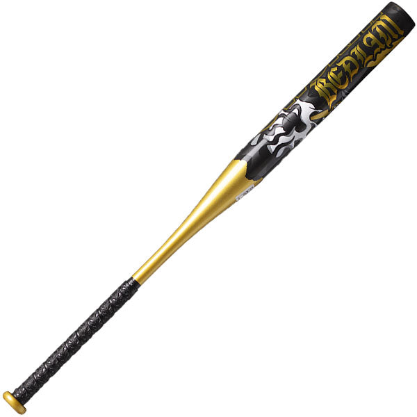 2025 Worth Bedlam Gold XL 1-Piece USSSA Slowpitch Softball Bat WSU5BEDG1L