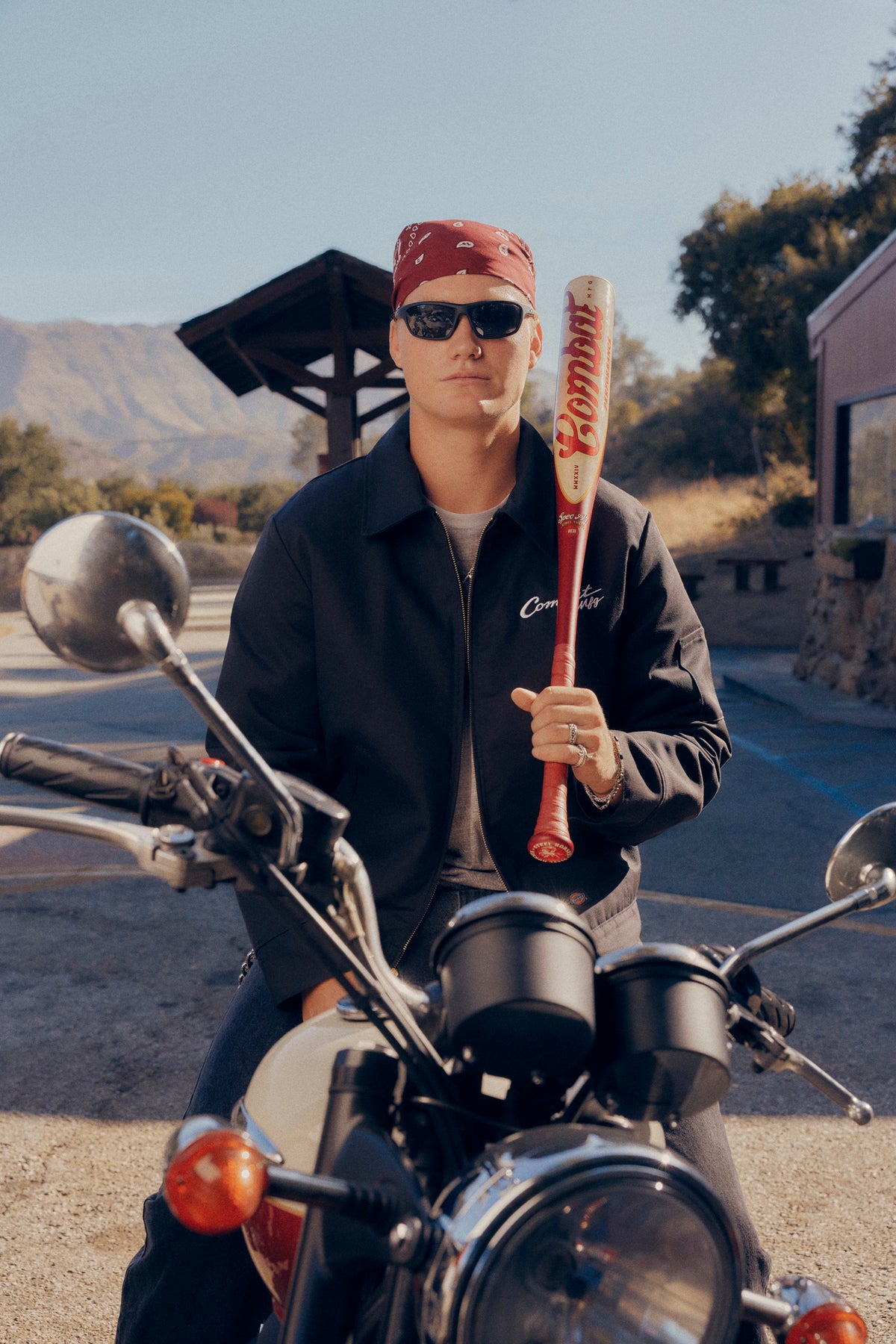 2026 Combat MFG Steel Horses Red Rider SPEC-A1 -3 BBCOR Baseball Bat - CBB7A1RR3