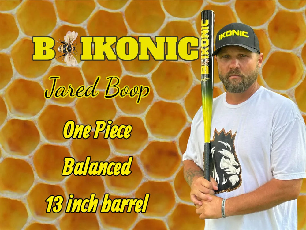 2026 Ikonic Sports Balanced B Ikonic 1-Piece SSUSA Senior Slowpitch Softball Bat