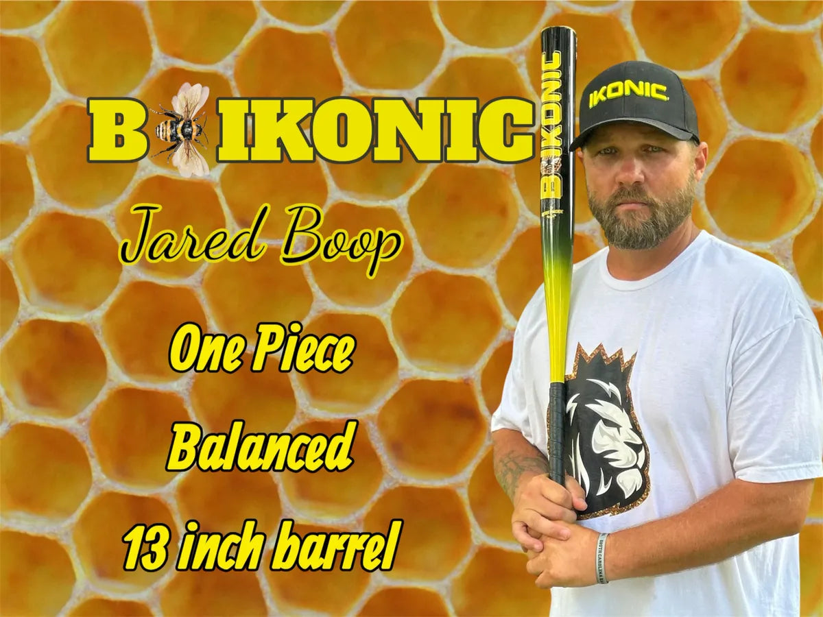 2026 Ikonic Sports Balanced B Ikonic 1-Piece SSUSA Senior Slowpitch Softball Bat
