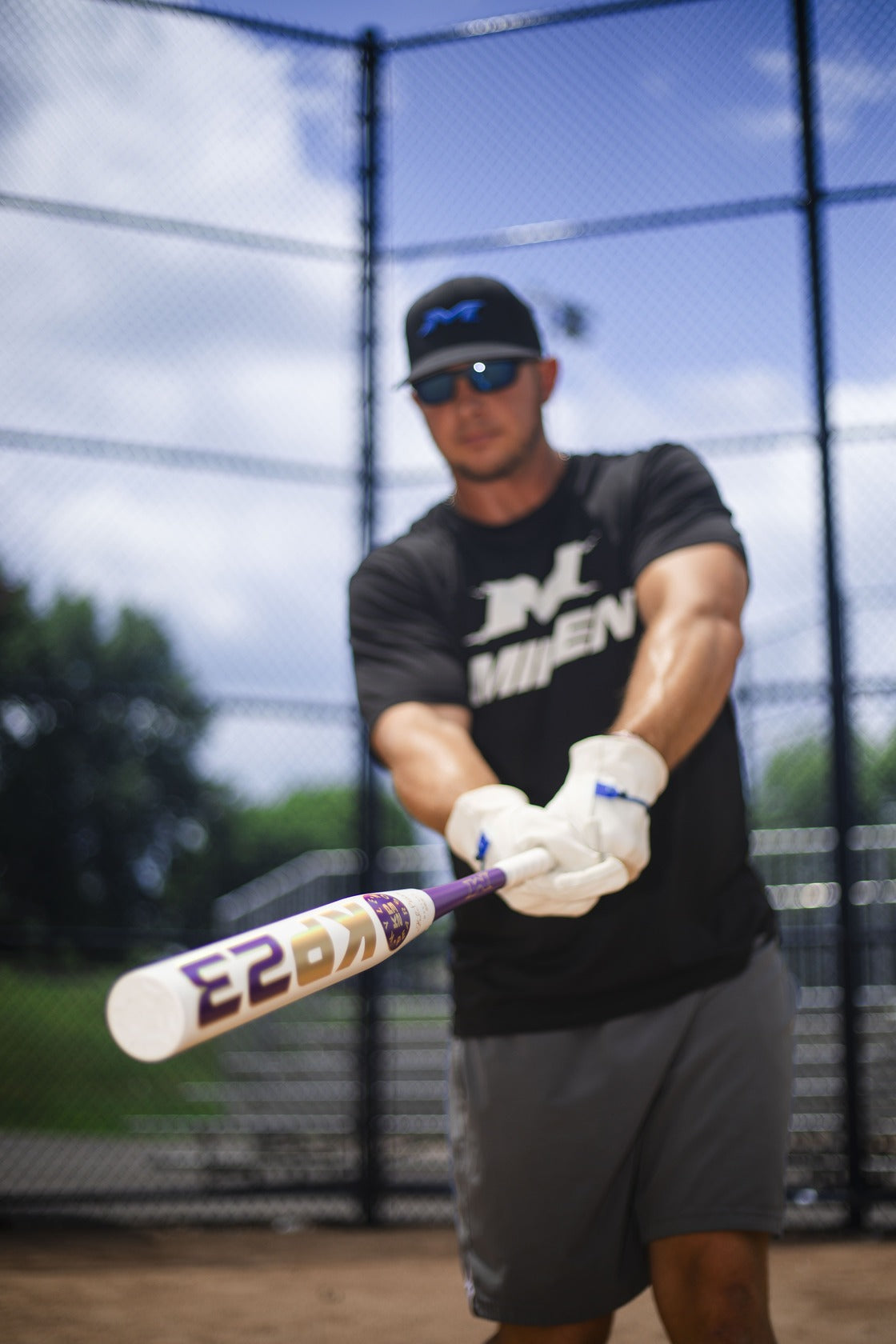 2026 Miken KP23 1-Piece Maxload USSSA Slowpitch Softball Bat - MSU6KP141L