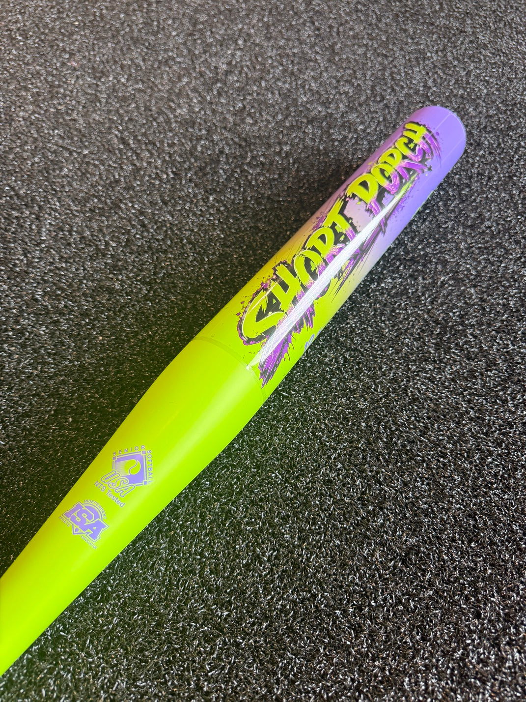 2026 Short Porch Sour Grape 1-Piece SSUSA Senior Slowpitch Softball Bat