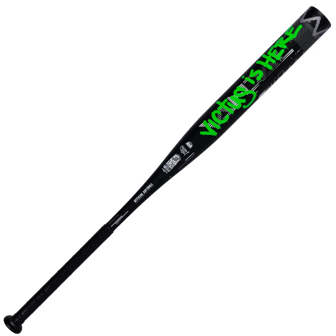 2026 Victus Vandalized Black 1-Piece Big Boy Load USSSA Slowpitch Softball Bat - VSPVD21BU