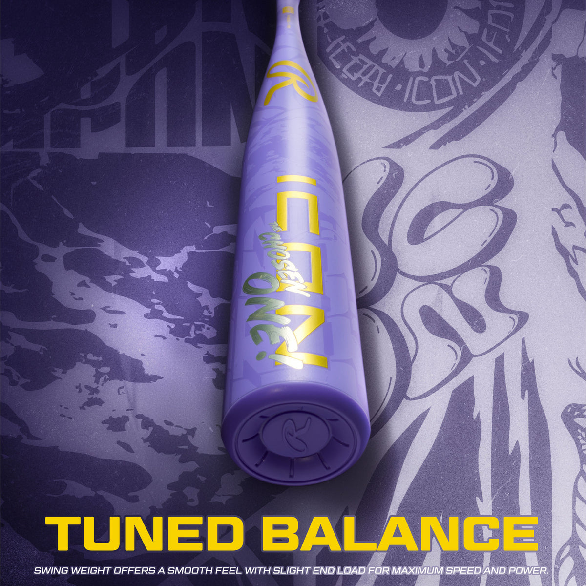 2027 Rawlings Icon The Chosen One -3 BBCOR Baseball Bat - RBB7IONE3