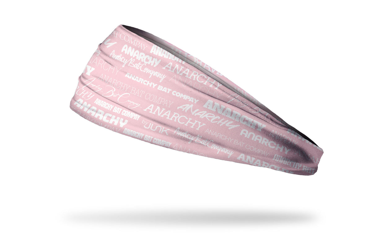 Junk x Anarchy Headband Powder Pink - Big Bang Lite