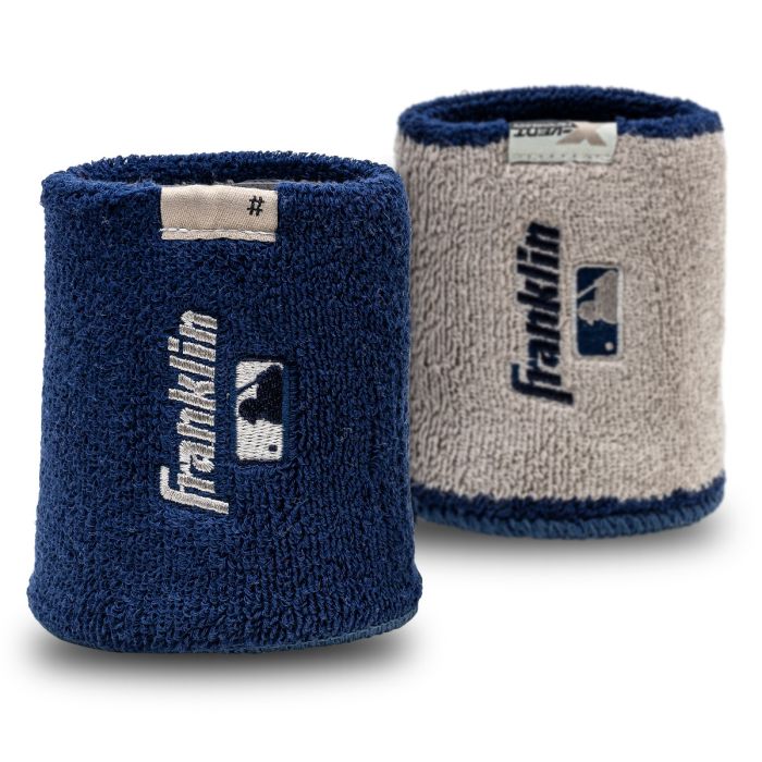 Franklin MLB X-Vent Reversible Wristbands (Multiple Colors)