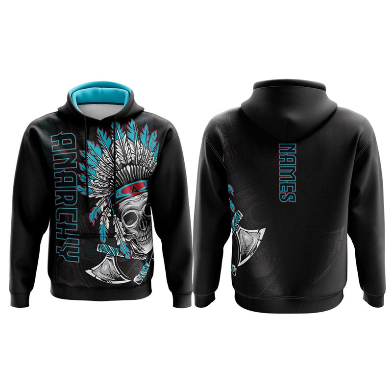 Anarchy Warrior Hoodie (Customized Buy-In) - Smash It Sports
