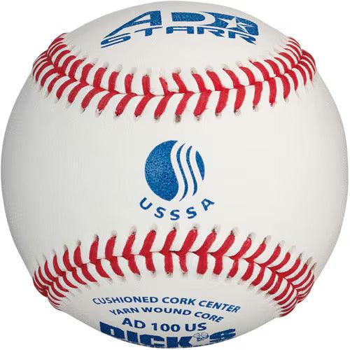 AD STARR Official League Baseballs (Ages 12 & Under) AD 100 OL - Smash It Sports