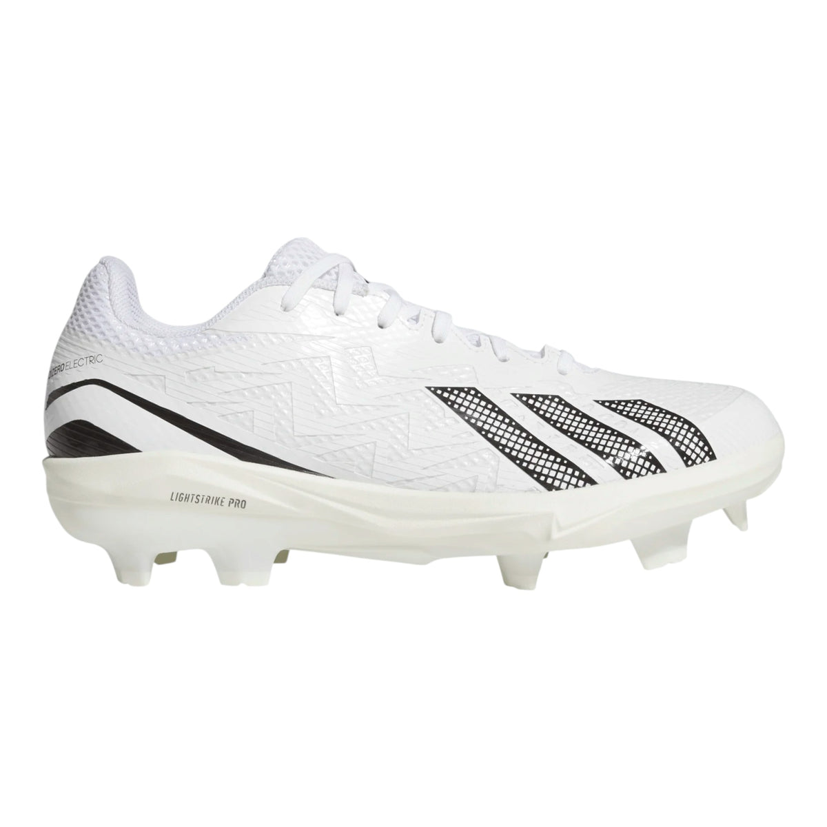 Adidas Adizero Electric 3.0 Molded Baseball Cleats - White
