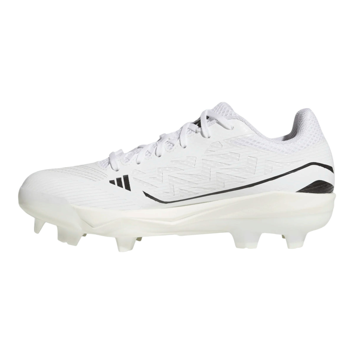 Adidas Adizero Electric 3.0 Molded Baseball Cleats - White