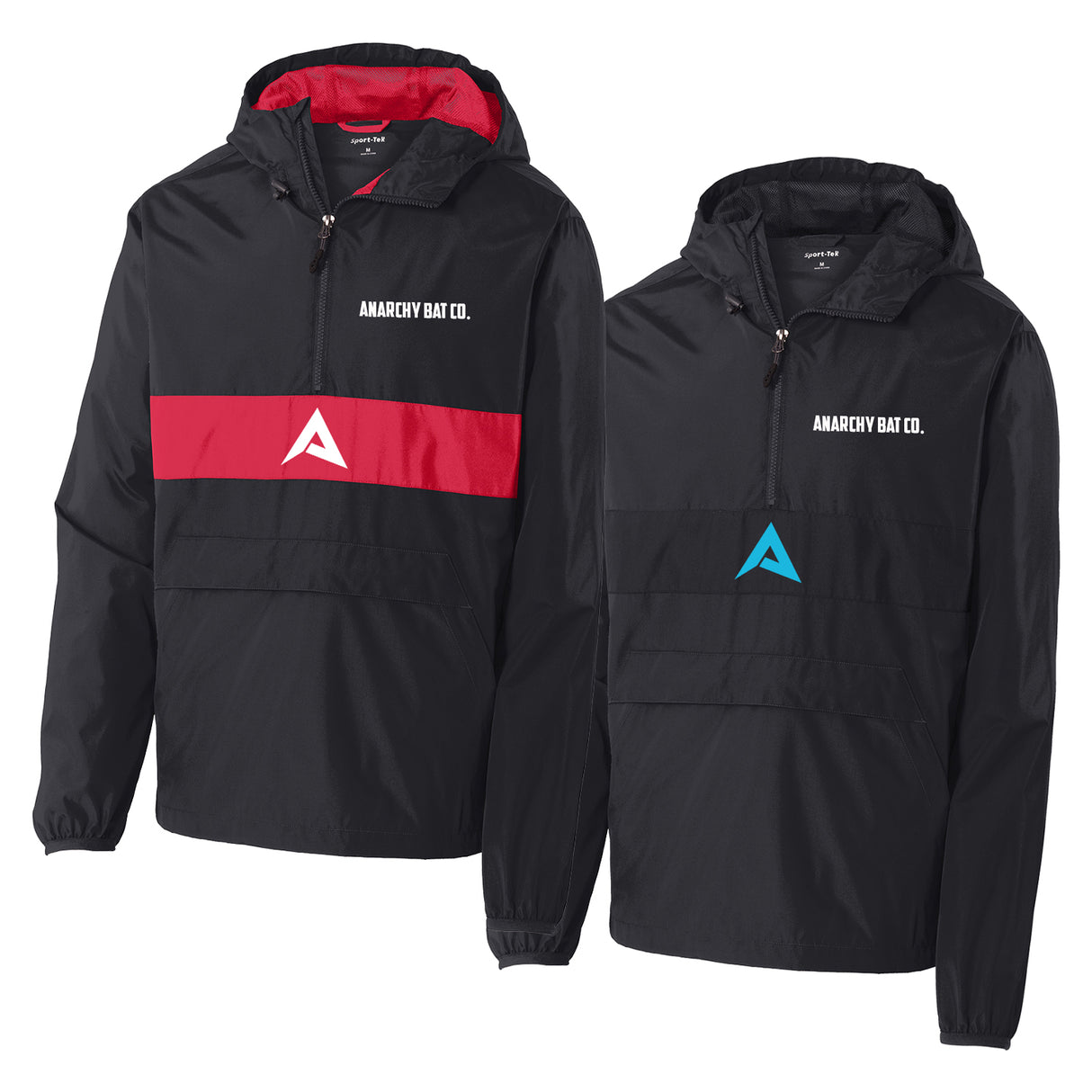 Anarchy Hooded Pullover Jacket (Multiple Colors)