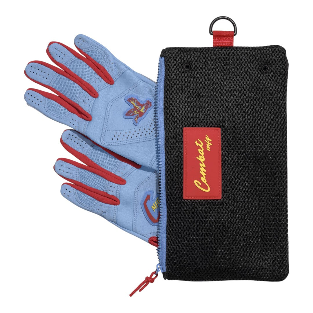 Combat MFG Outdoor Long Strap Batting Gloves (Multiple Colors)