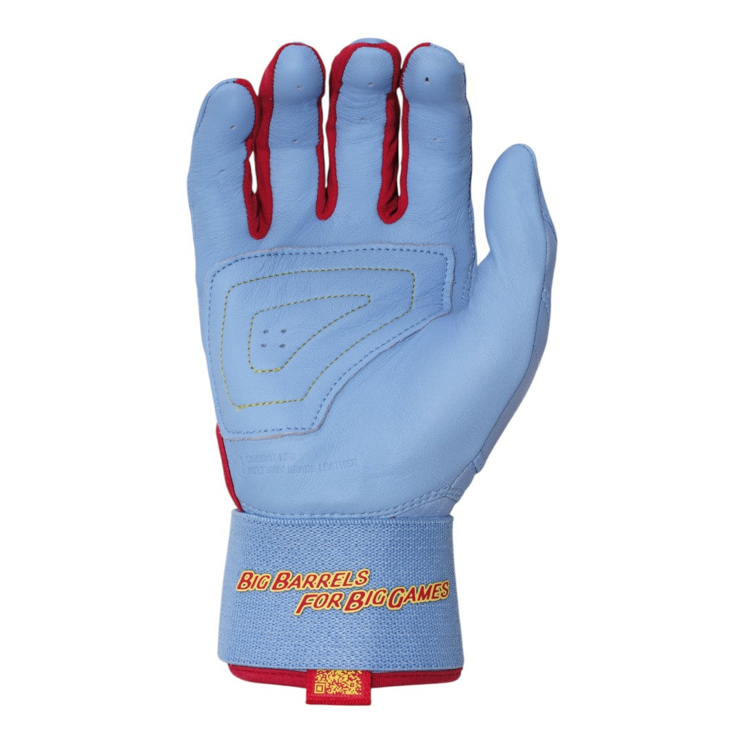 Combat MFG Outdoor Long Strap Batting Gloves (Multiple Colors)