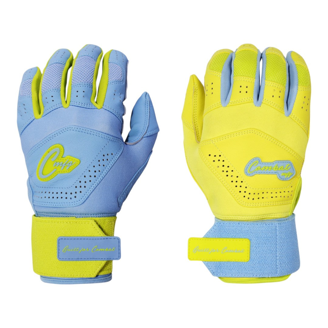 Combat MFG Ying Yang Long Strap Batting Gloves (Multiple Colors)