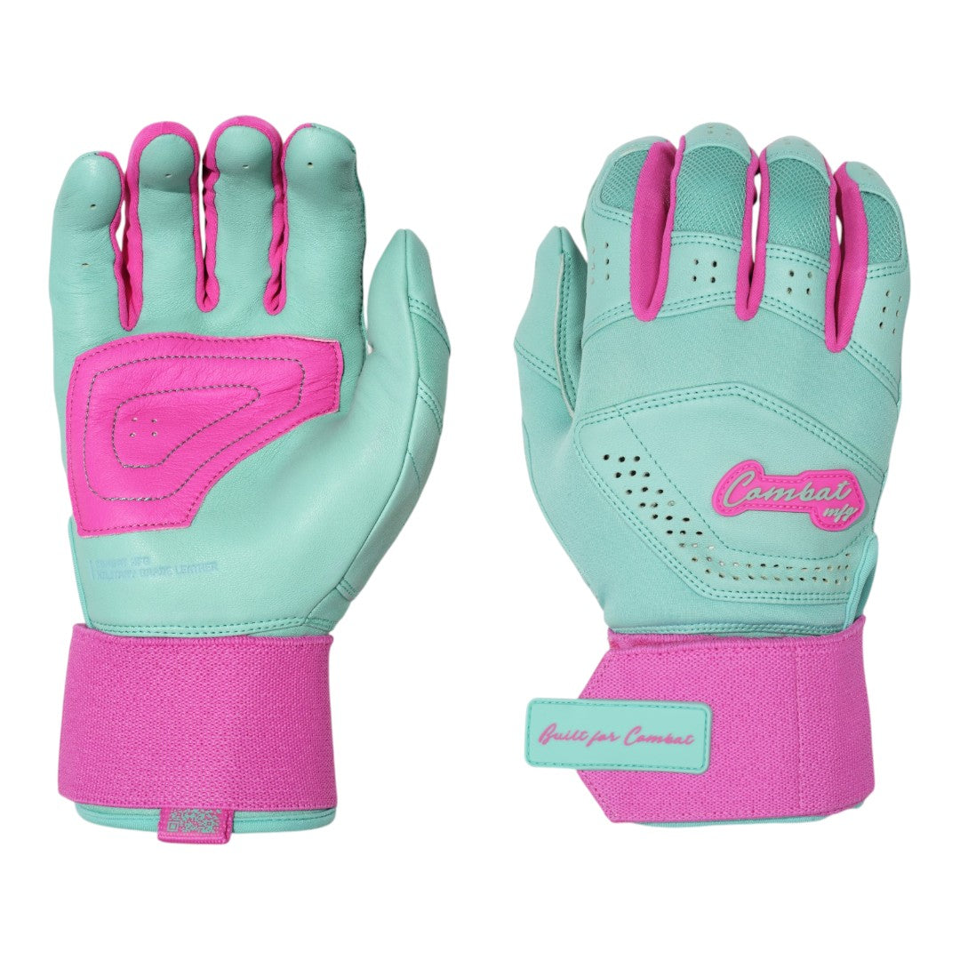 Combat MFG Ying Yang Long Strap Batting Gloves (Multiple Colors)