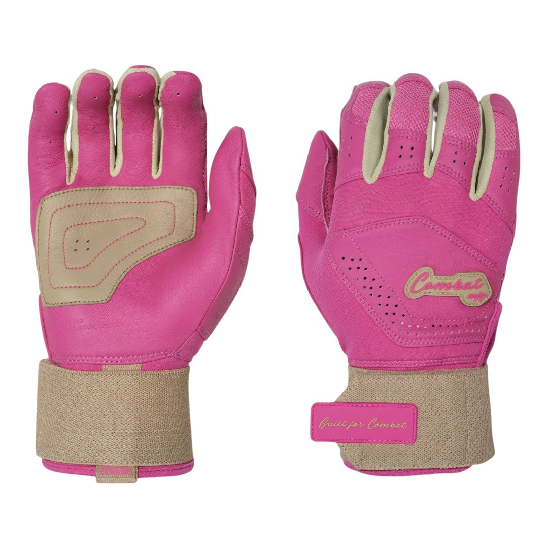 Combat MFG Ying Yang Long Strap Batting Gloves (Multiple Colors)