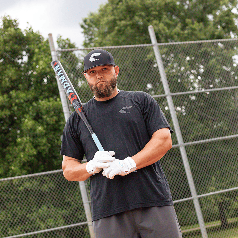 2025 Combat MFG SPEC-CR1 Badman Bradley Jones 12.75" 1-Piece USSSA Slowpitch Softball Bat - CSU5BAD1L