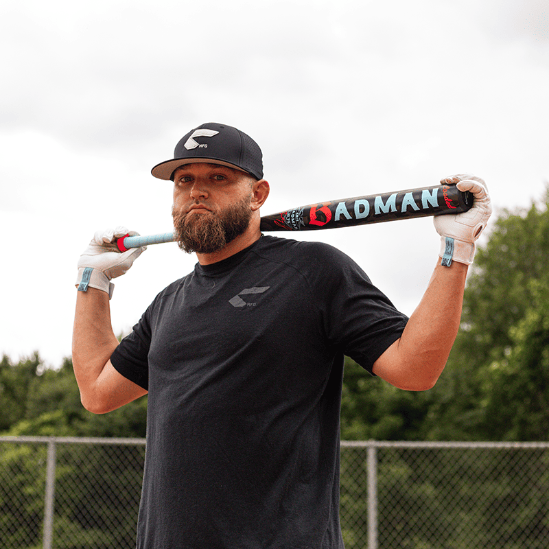 2025 Combat MFG SPEC-CR1 Badman Bradley Jones 12.75" 1-Piece USSSA Slowpitch Softball Bat - CSU5BAD1L