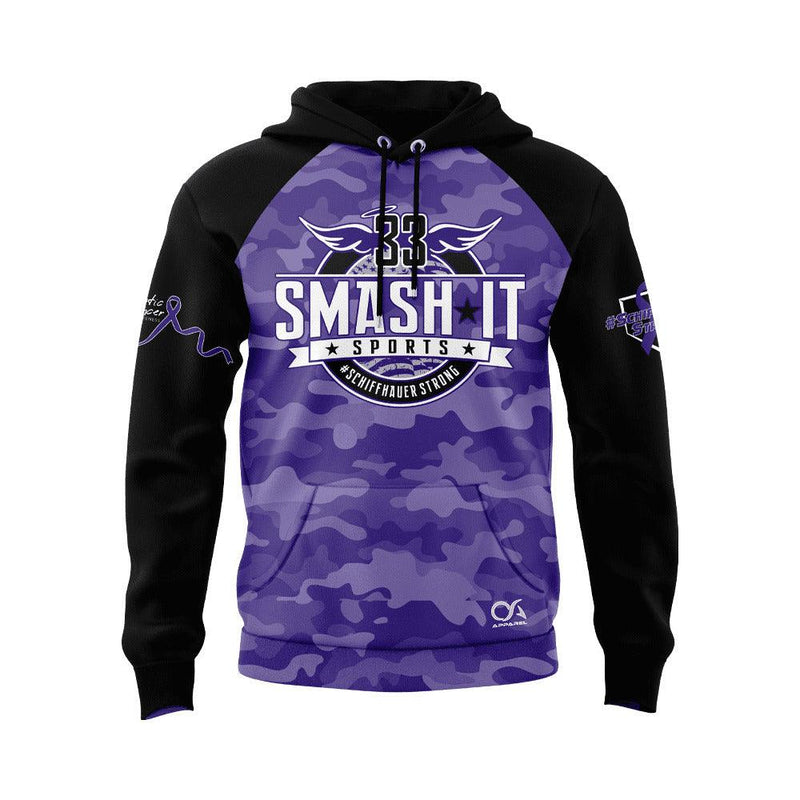Schiffhauer Strong - Hoodie (Customized Buy-In) - Camo - Smash It Sports
