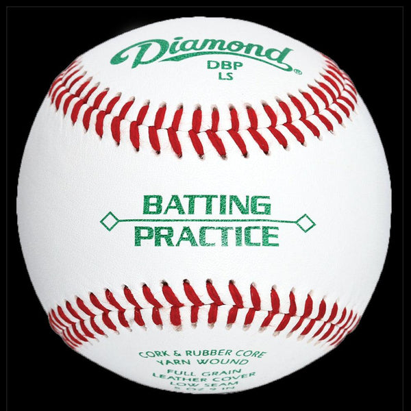 Diamond Sports Batting Practice Baseballs: DBP-LS