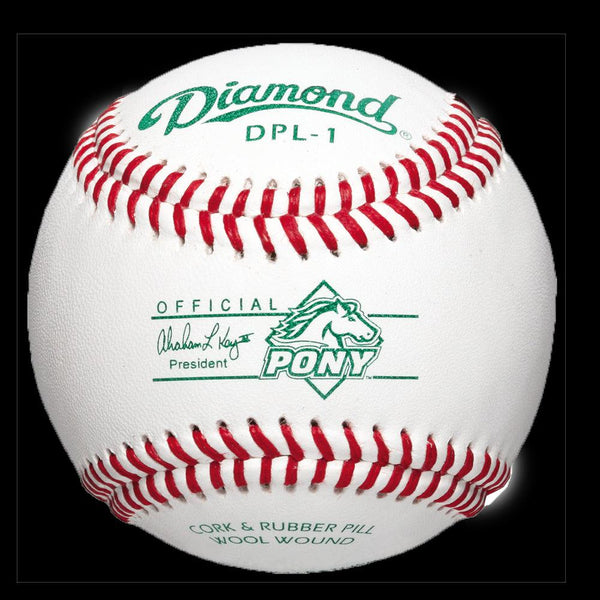 Diamond Sports Pony League Competition Grade Baseballs: DPL-1