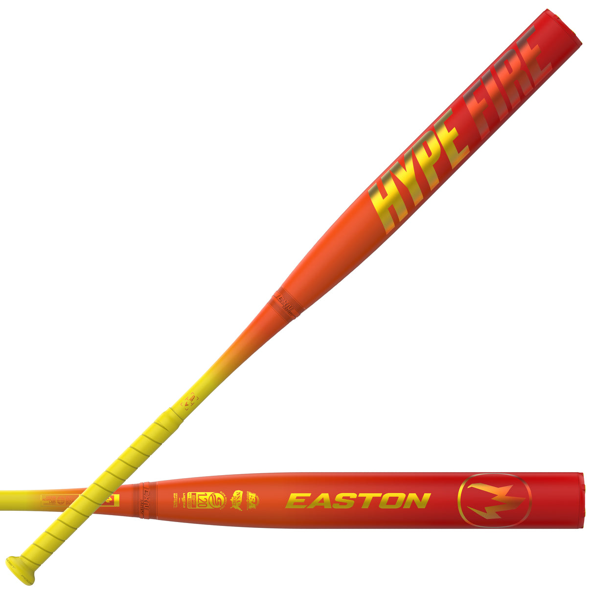 2026 Easton Hype Fire 2-Piece Loaded USSSA Slowpitch Softball Bat - ESU6HFL
