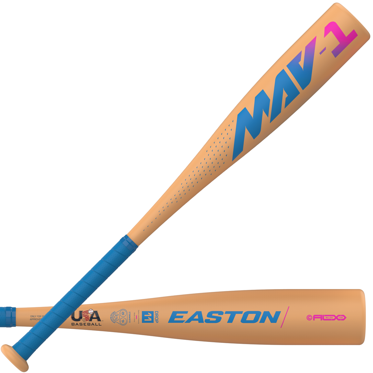 2026 Easton MAV1 -11 Tee Ball USA Baseball Bat - ETB6M1F11