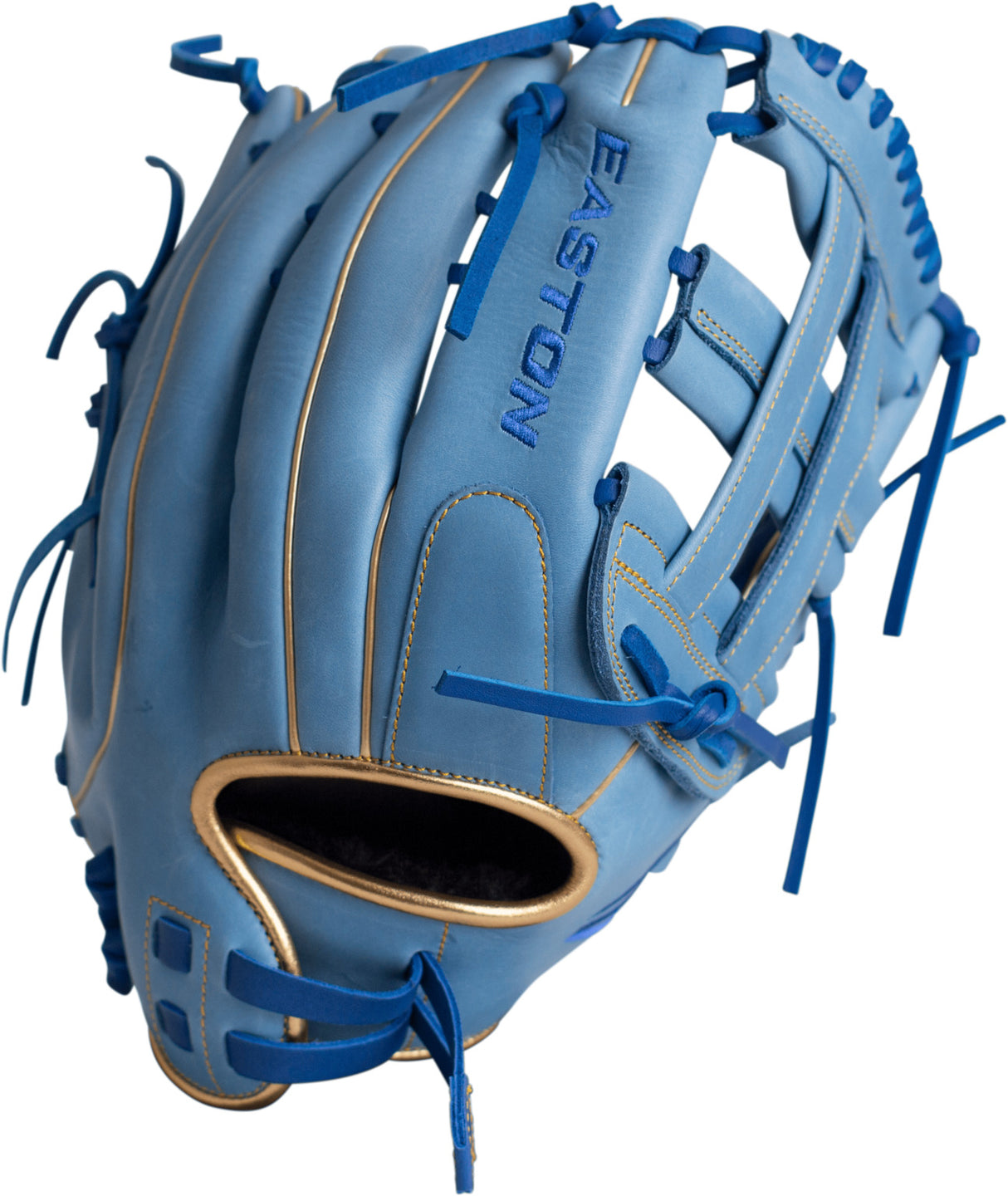 Easton Tantrum Series Slowpitch Softball Fielding Glove - Carolina Blue/Royal