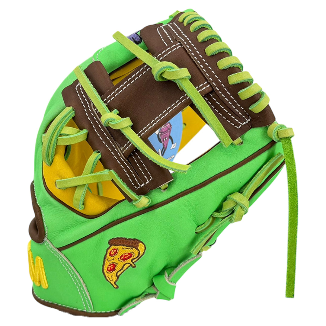 Gem Gloves Baseball Fielding Glove - GEM090 Pizza Party